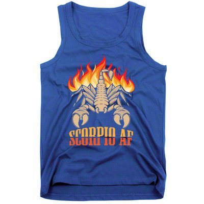 Scorpio Zodiac Sign Horoscope Astrology Gift Tank Top