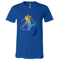 Sagittarius Zodiac Sign Horoscope Sagittarius Colorful Gift V-Neck T-Shirt