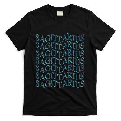 Sagittarius Zodiac Sign Astrology Moonlight Press T-Shirt