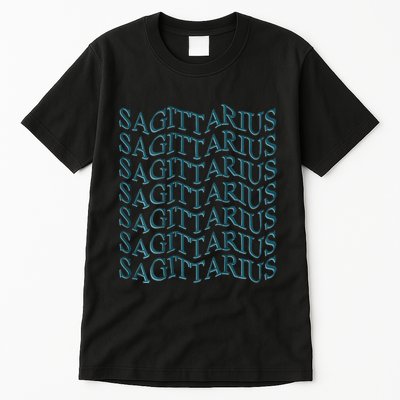 Sagittarius Zodiac Sign Astrology Moonlight Press Tall T-Shirt