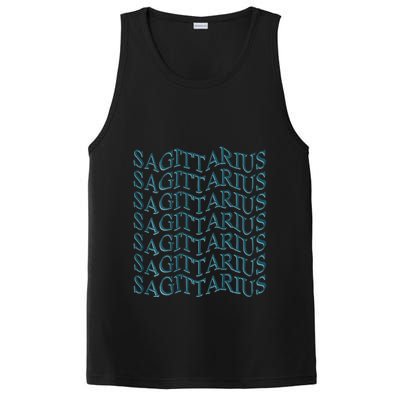 Sagittarius Zodiac Sign Astrology Moonlight Press PosiCharge Competitor Tank