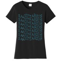 Sagittarius Zodiac Sign Astrology Moonlight Press Women's T-Shirt