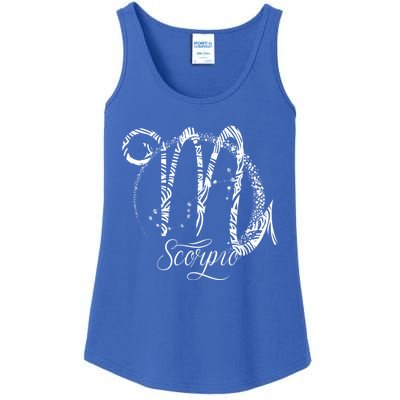 Scorpio Zodiac Sign October November Birthday Gift Astrology Gift Ladies Essential Tank