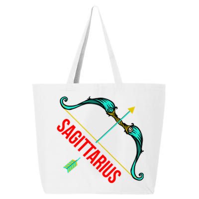 Sagittarius Zodiac Sign November December Horoscope Gift 25L Jumbo Tote