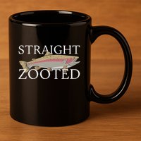Straight Zooted 11oz C Handle Ceramic Mug