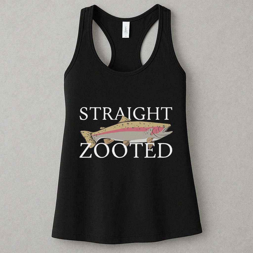 Straight Zooted Womens Tank Top