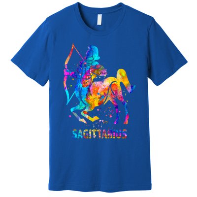 Sagittarius Zodiac Sign Cute Gift Premium T-Shirt