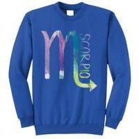 Scorpio Zodiac Symbol Astrology Scorpion Funny Gift Tall Sweatshirt