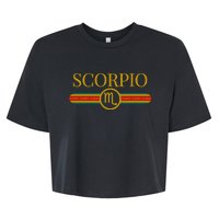 Scorpio Zodiac Sign Astrology Horoscope Fashion Bella+Canvas Jersey Crop Tee