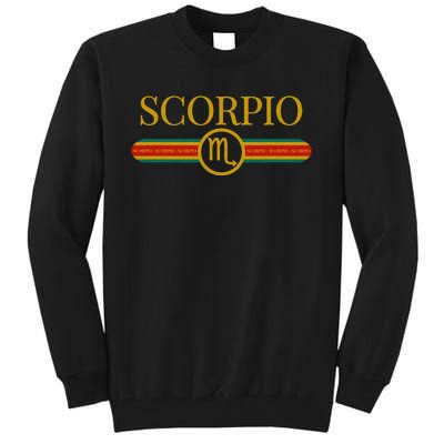 Scorpio Zodiac Sign Astrology Horoscope Fashion Tall Sweatshirt