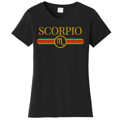 Scorpio Zodiac Sign Astrology Horoscope Fashion Women's T-Shirt