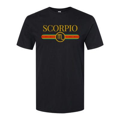 Scorpio Zodiac Sign Astrology Horoscope Fashion Softstyle CVC T-Shirt