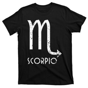 Scorpio Zodiac Sign October November Birthday Gift T-Shirt