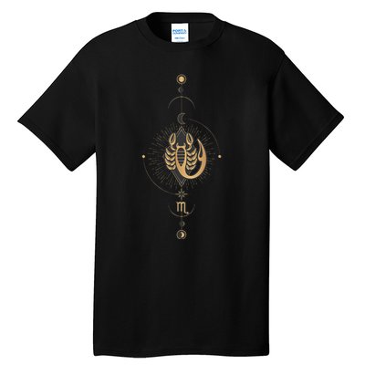 Scorpio Zodiac Sign Symbol Cosmic Cool Astrology Lover Gifts Tall T-Shirt