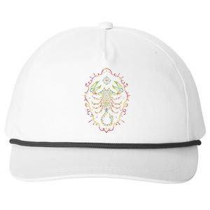 Scorpio Zodiac Sign Snapback Five-Panel Rope Hat