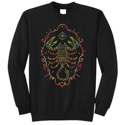 Scorpio Zodiac Sign Tall Sweatshirt