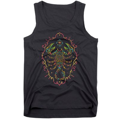 Scorpio Zodiac Sign Tank Top