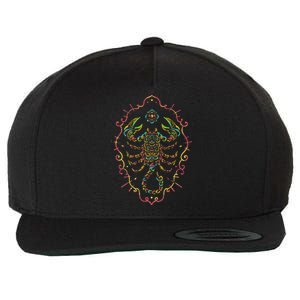 Scorpio Zodiac Sign Wool Snapback Cap