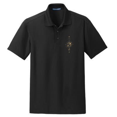 Sagittarius Zodiac Sign Symbol Cool Astrology Lover Gifts Dry Zone Grid Polo