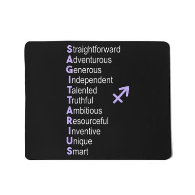 Sagittarius Zodiac Sign Mousepad