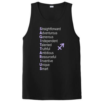 Sagittarius Zodiac Sign PosiCharge Competitor Tank