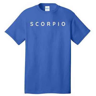 Scorpios Zodiac Scorpio Star Sign Scorpio Astrology Design Gift Tall T-Shirt