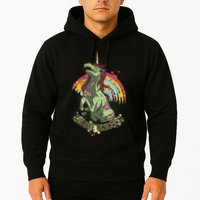 Scary Zombie Unicorn Hoodie