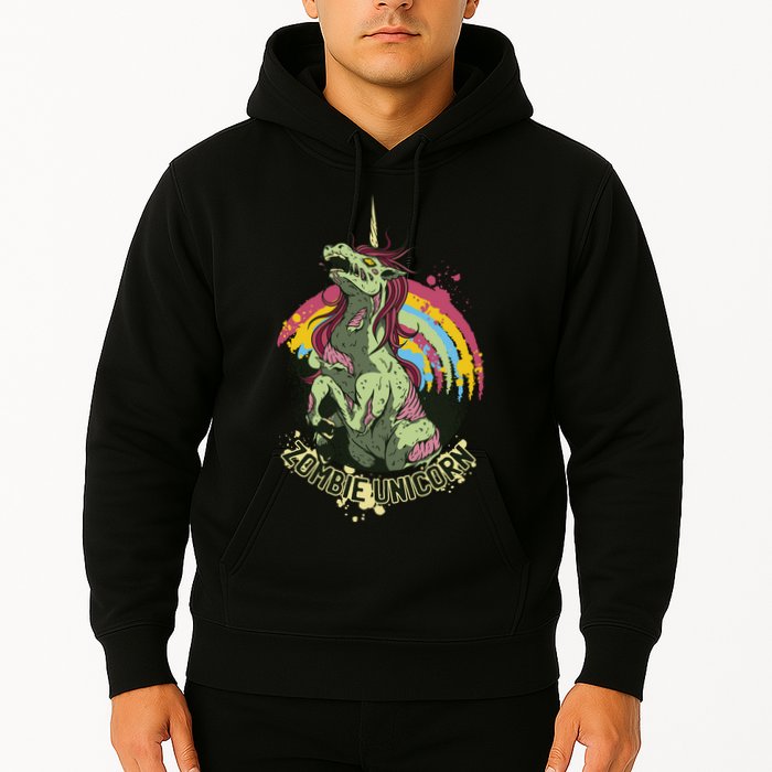 Scary Zombie Unicorn Hoodie
