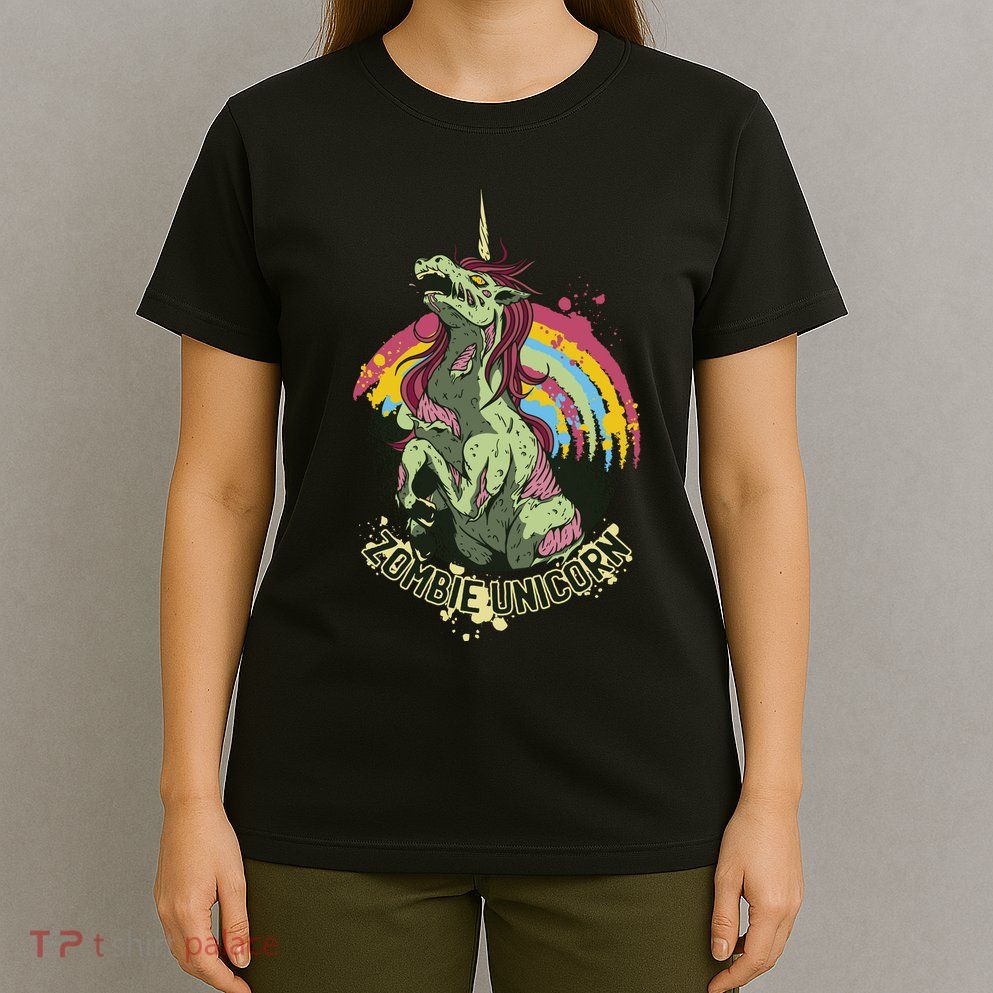 Scary Zombie Unicorn T-Shirt
