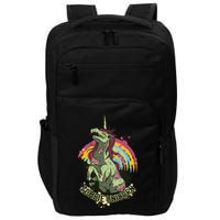 Scary Zombie Unicorn Impact Tech Backpack