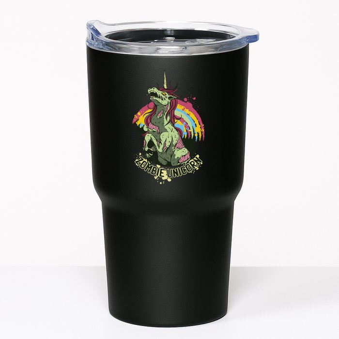 Scary Zombie Unicorn Tumbler