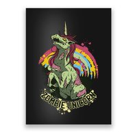 Scary Zombie Unicorn Poster