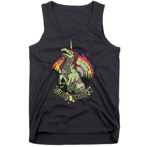 Scary Zombie Unicorn Tank Top