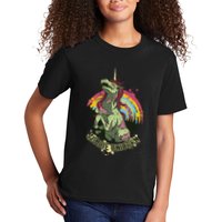 Scary Zombie Unicorn Kids T-Shirt