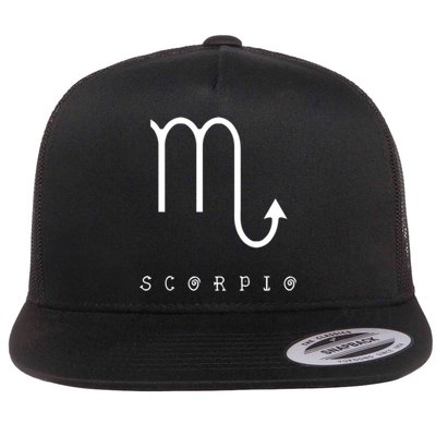 Scorpio Zodiac Xo4u Original Gift Flatbill Hat