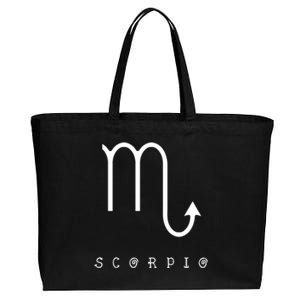 Scorpio Zodiac Xo4u Original Gift Cotton Canvas Jumbo Tote