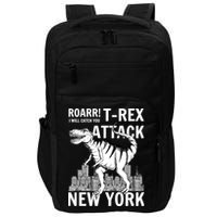 T-Rex Attacks New York Impact Tech Backpack