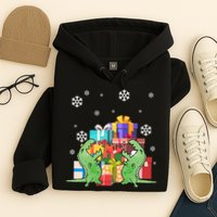 T-Rex Christmas Hoodie