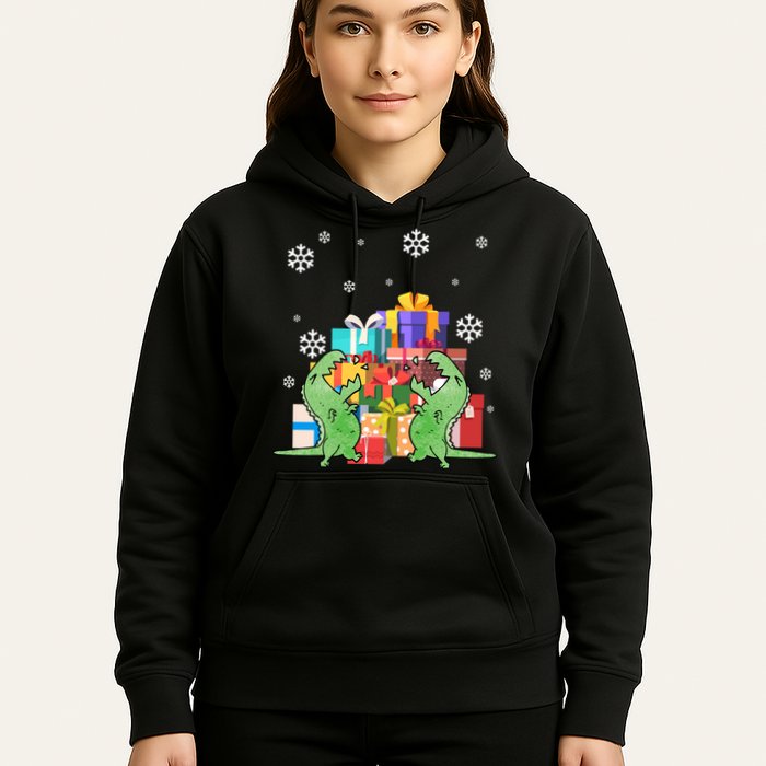 T-Rex Christmas Hoodie