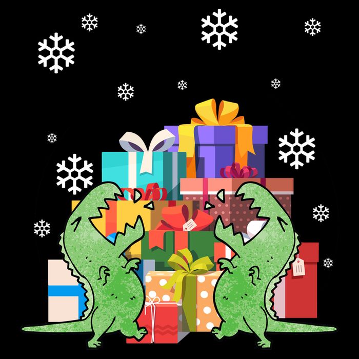 T-Rex Christmas Hoodie
