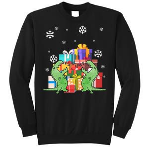 T-Rex Christmas Sweatshirt