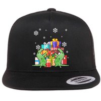 T-Rex Christmas Flatbill Hat