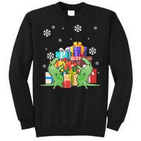 T-Rex Christmas Tall Sweatshirt