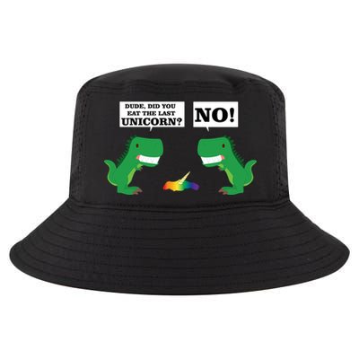 T-Rex Did You Eat The Last Unicorn Cool Comfort Performance Bucket Hat