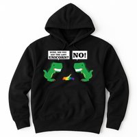 T-Rex Did You Eat The Last Unicorn Hoodie