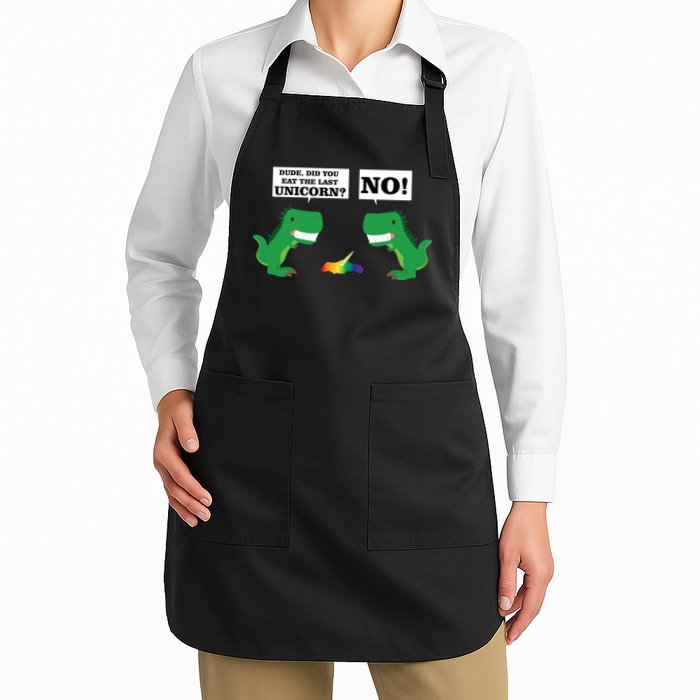 T-Rex Did You Eat The Last Unicorn Apron