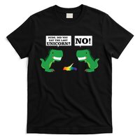 T-Rex Did You Eat The Last Unicorn T-Shirt