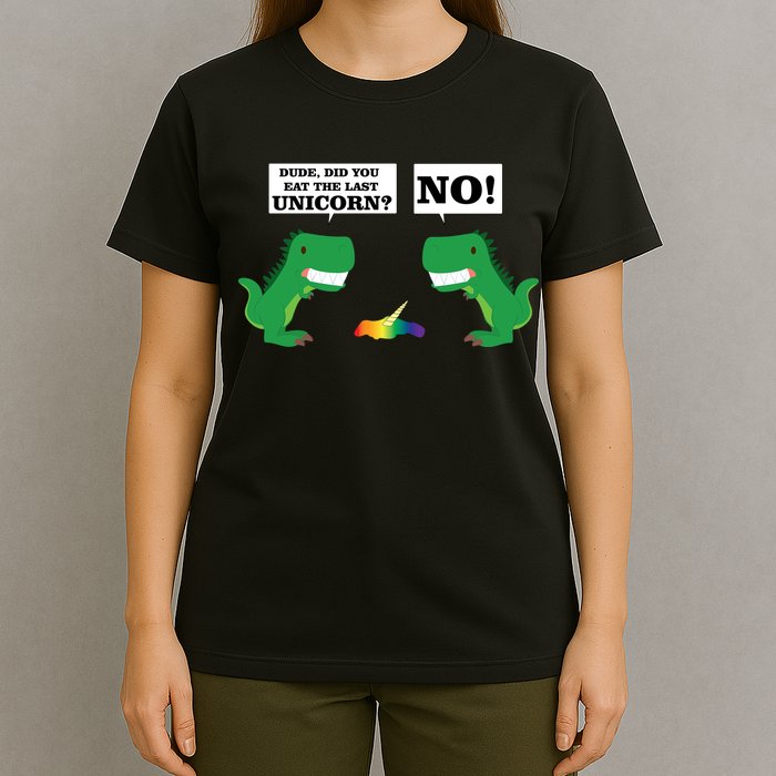 T-Rex Did You Eat The Last Unicorn T-Shirt