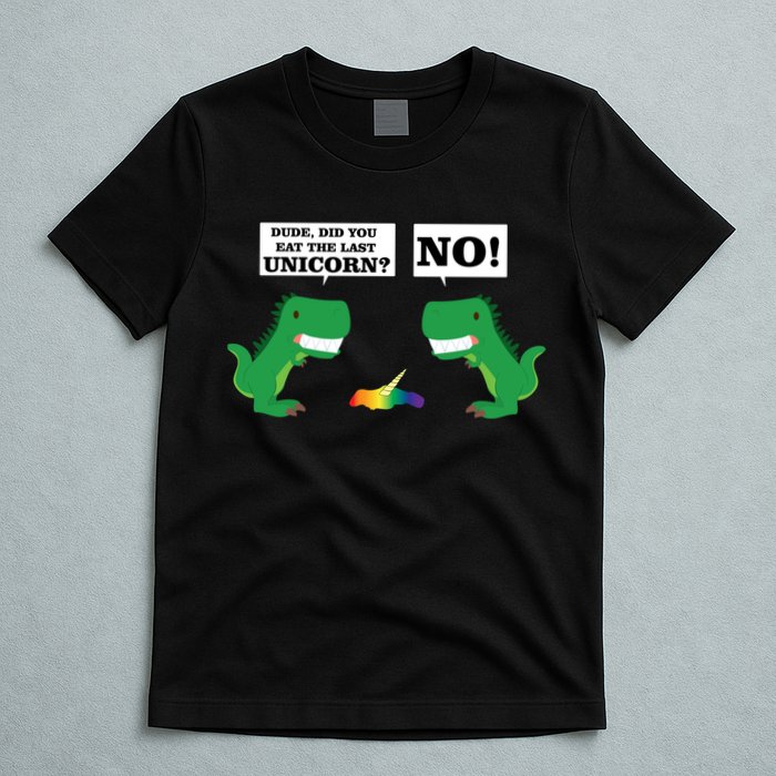 T-Rex Did You Eat The Last Unicorn T-Shirt