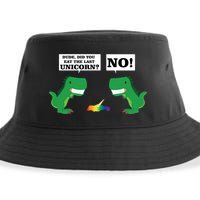 T-Rex Did You Eat The Last Unicorn Sustainable Bucket Hat